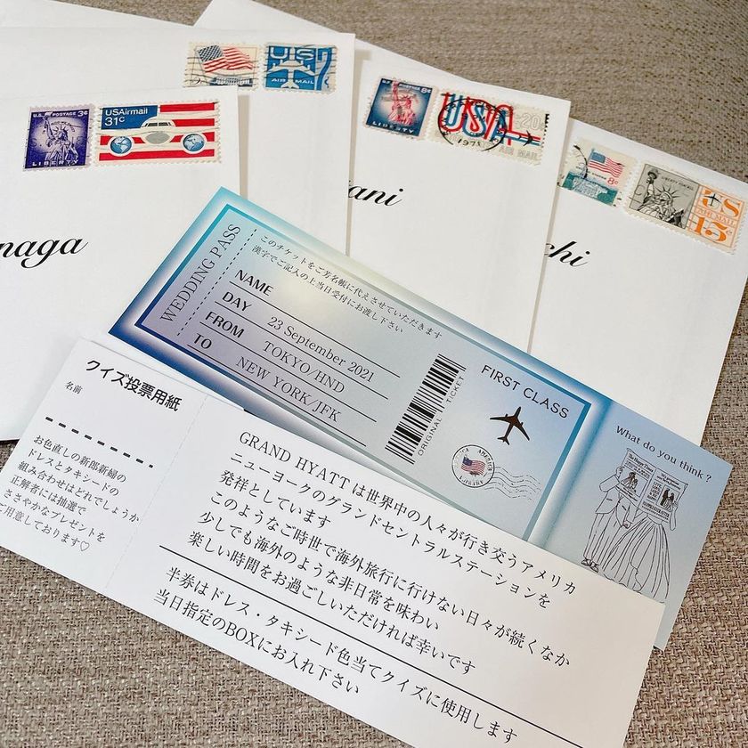 会場がテーマパークみたいな雰囲気になる！？司会は、外国の方にお願いするのも楽しそう🎤にて紹介している画像