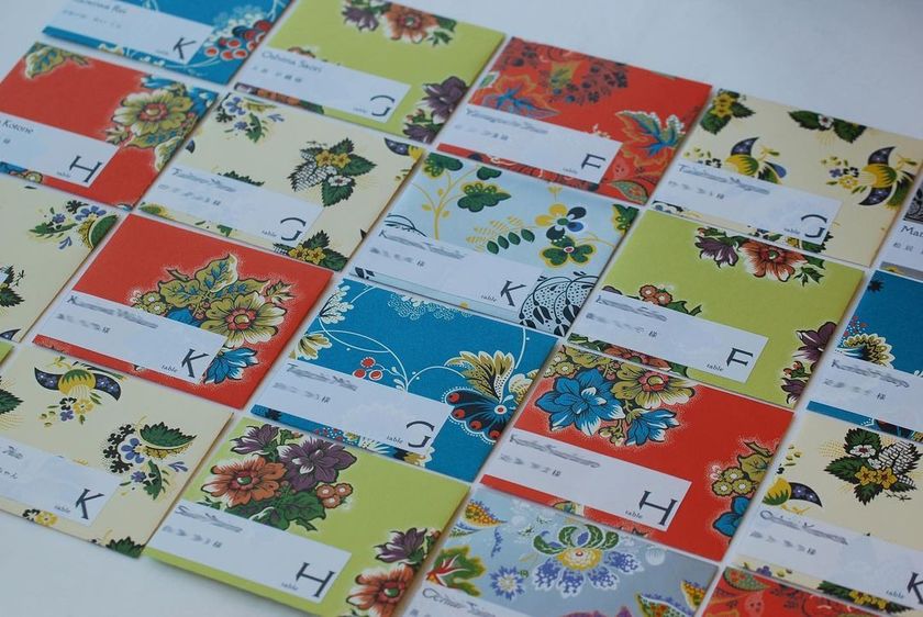 It could also serve as a welcome board. A new idea for a seating chart using pre-wedding photos ♡にて紹介している画像