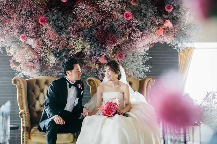 I long for a wedding with the best creators surrounded by flowers at the production team 【Hana no Kekkonshikiya】....にて紹介している画像