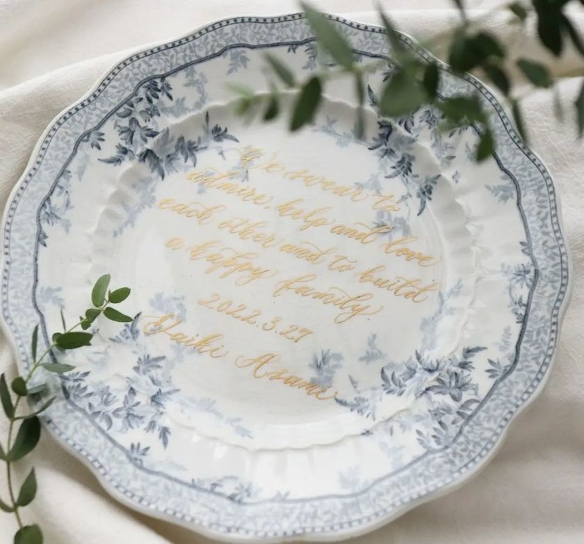 Let's make it original ♡ 16 Guest Participation and Stylish Wedding Certificate Ideasにて紹介している画像