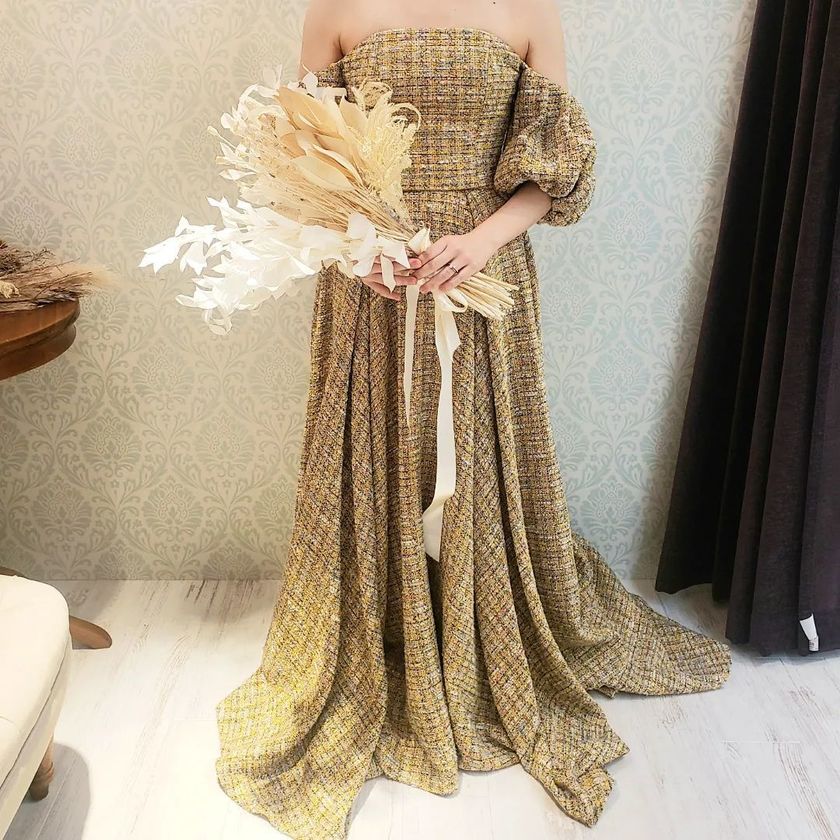 I have a feeling that it will be trendy 🍂 Here are three brands where you can wear stylish "tweed dresses" ♡にて紹介している画像