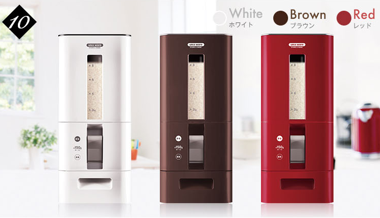 There are also refrigerated types and portioned types! How to choose a [rice storage container](https://example.com) and recommended products ♡にて紹介している画像