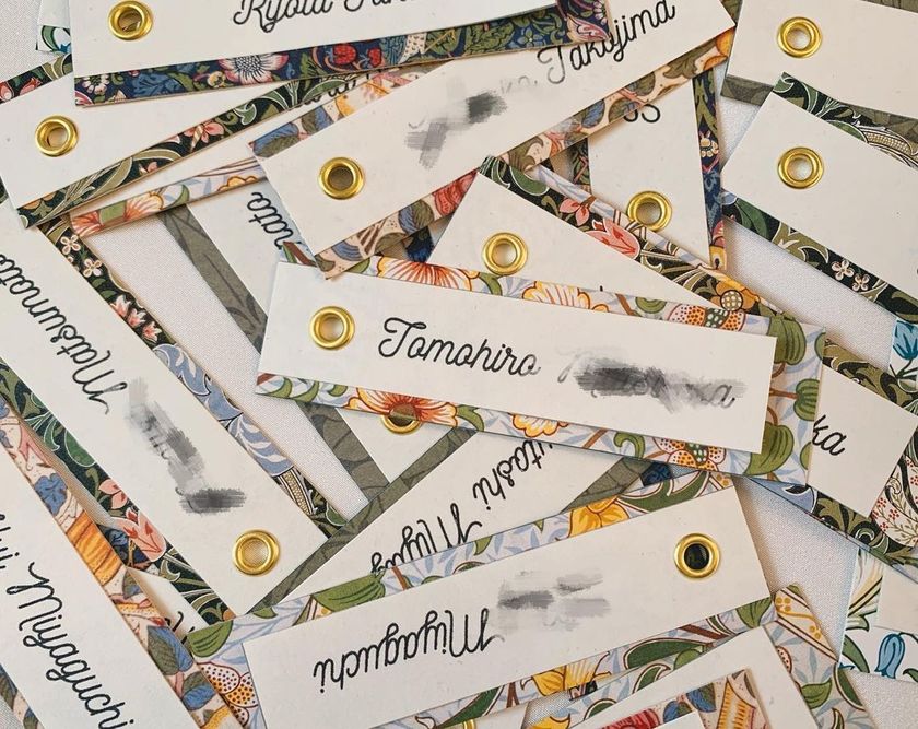 Paper by William Morris Available at Seria: A Variety of Ideas on How to Use It for Weddings＊にて紹介している画像