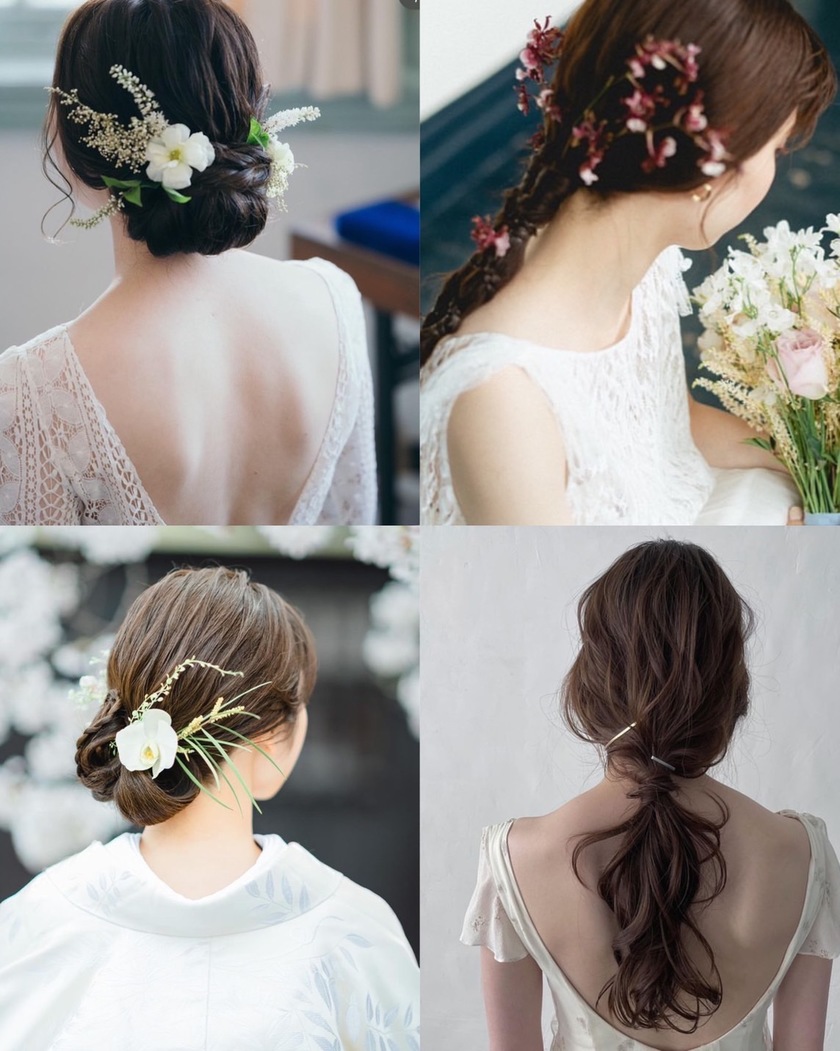 The Use of Flowers That Makes Your Heart Flutter ♡ Introducing a Unique and Cute Hairstylist in Kyotoにて紹介している画像