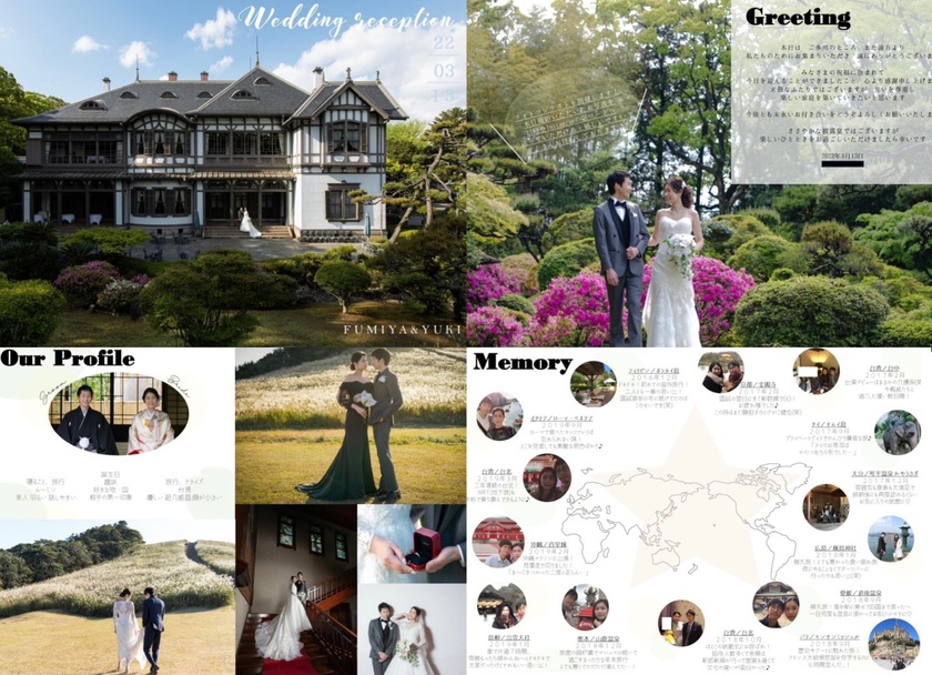 # Suggestion

If you don't want to create a profile book, how about making a profile panel? ♡にて紹介している画像