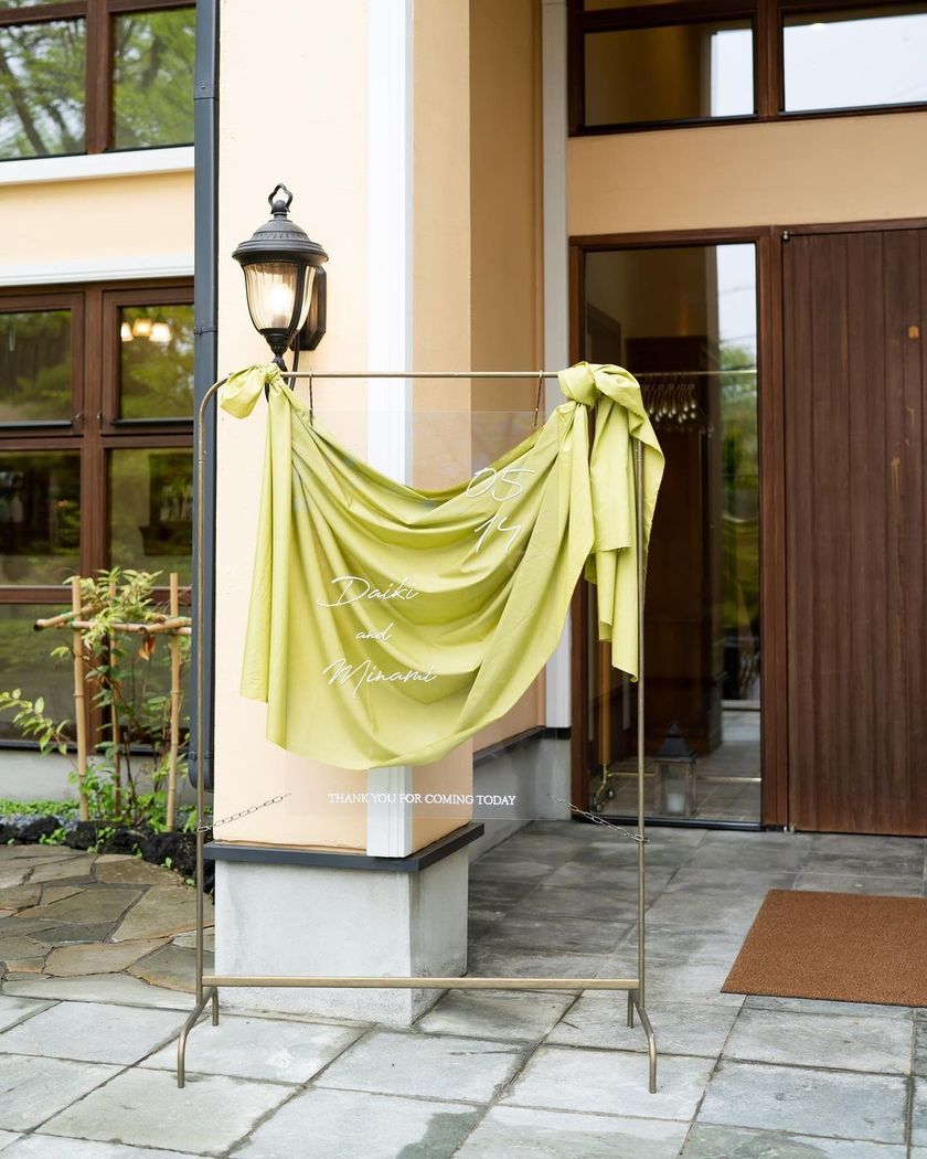 空间变换♡铜架的时尚〔布料挂法创意〕特集にて紹介している画像