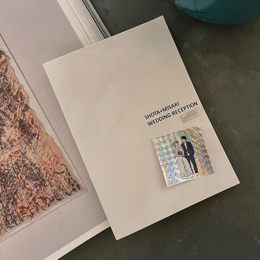 教えてもらいました♡ふたりのイラストをビックリマンシール風にキラキラ印刷する方法✨にて紹介している画像