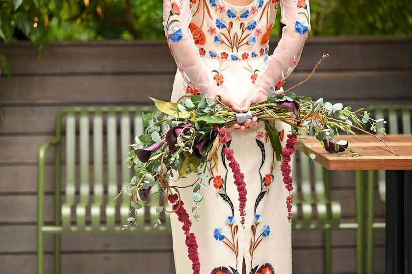 独一无二♡在Instagram上找到的个性时尚婚礼花束特辑にて紹介している画像