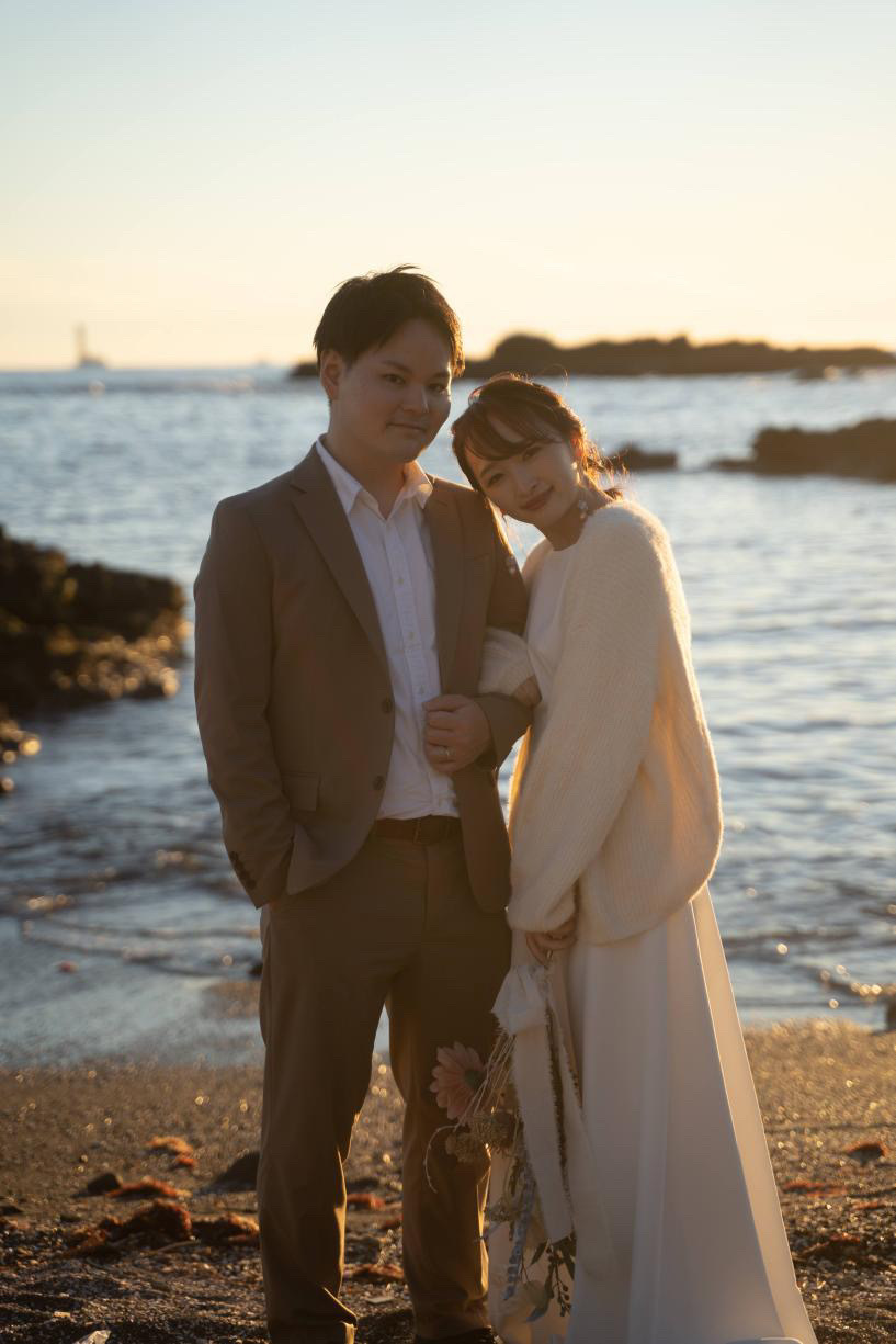 【超过180张图片】神奈川县三崎半岛「城ヶ岛」前拍婚纱照大全にて紹介している画像