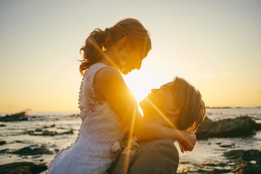 【超过180张图片】神奈川县三崎半岛「城ヶ岛」前拍婚纱照大全にて紹介している画像