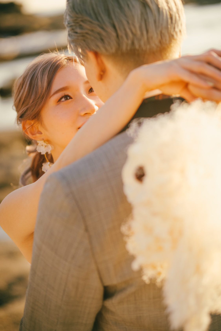 【超过180张图片】神奈川县三崎半岛「城ヶ岛」前拍婚纱照大全にて紹介している画像