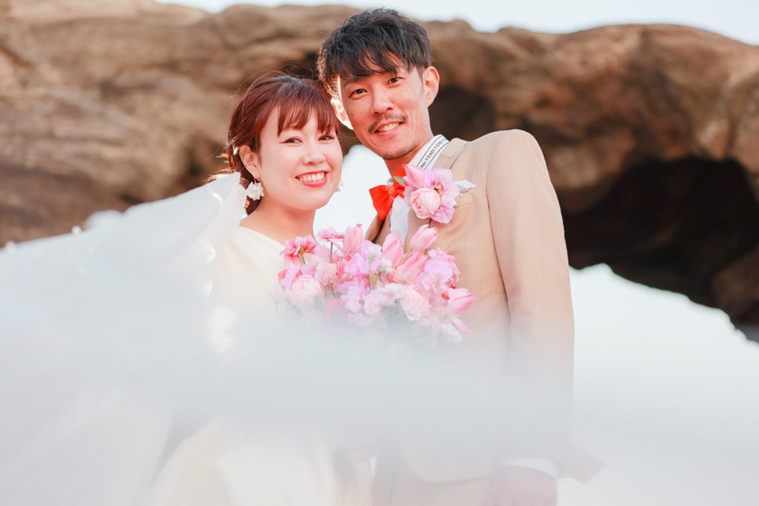 【超过180张图片】神奈川县三崎半岛「城ヶ岛」前拍婚纱照大全にて紹介している画像