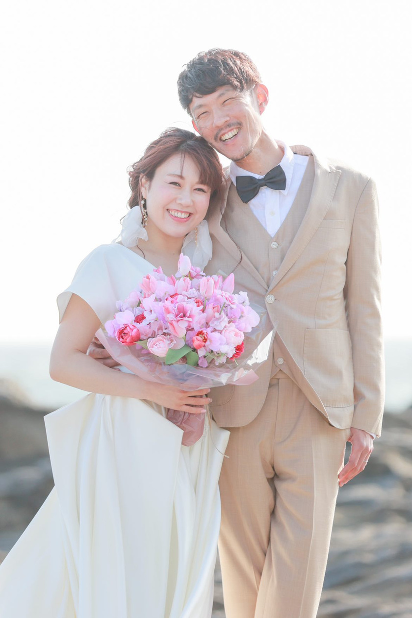 【超过180张图片】神奈川县三崎半岛「城ヶ岛」前拍婚纱照大全にて紹介している画像