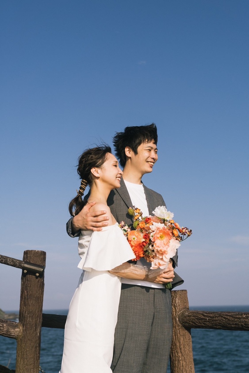 【超过180张图片】神奈川县三崎半岛「城ヶ岛」前拍婚纱照大全にて紹介している画像