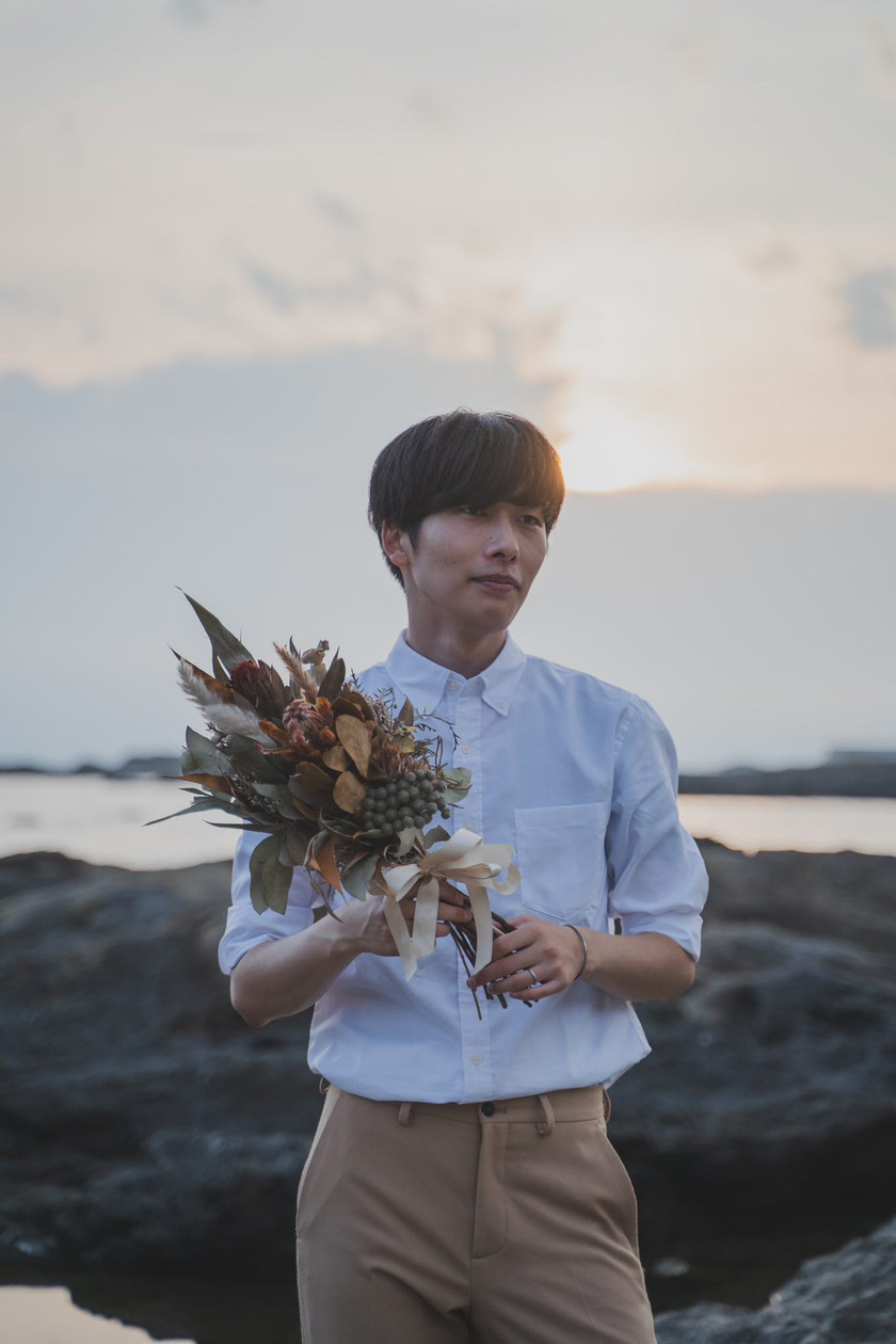 【超过180张图片】神奈川县三崎半岛「城ヶ岛」前拍婚纱照大全にて紹介している画像