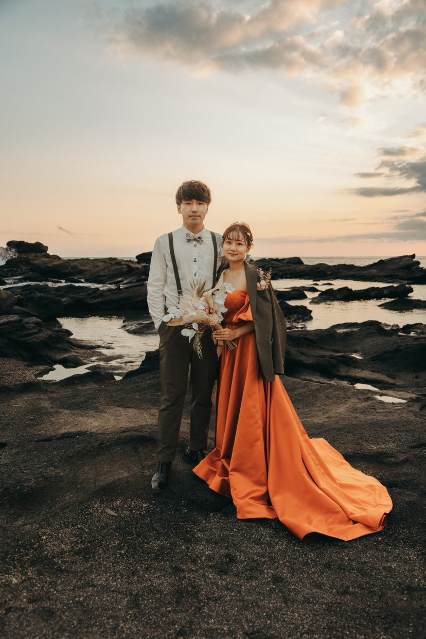 【超过180张图片】神奈川县三崎半岛「城ヶ岛」前拍婚纱照大全にて紹介している画像