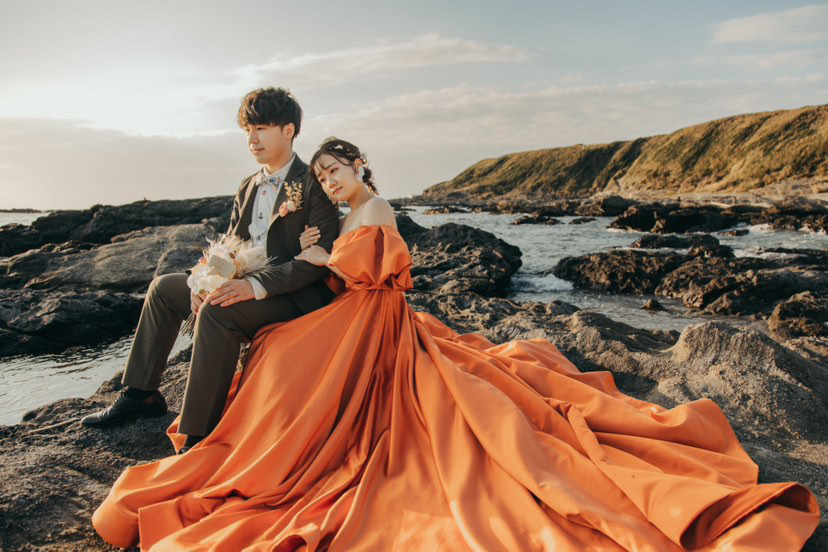 【超过180张图片】神奈川县三崎半岛「城ヶ岛」前拍婚纱照大全にて紹介している画像