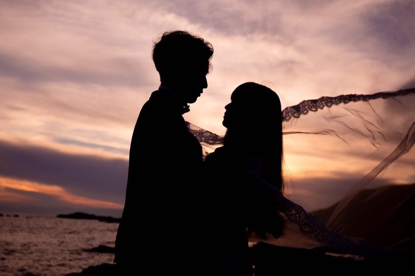 【超过180张图片】神奈川县三崎半岛「城ヶ岛」前拍婚纱照大全にて紹介している画像