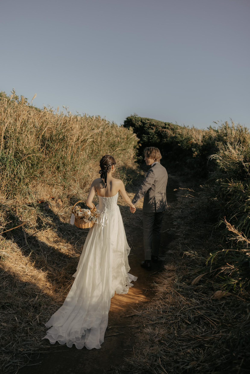 【超过180张图片】神奈川县三崎半岛「城ヶ岛」前拍婚纱照大全にて紹介している画像