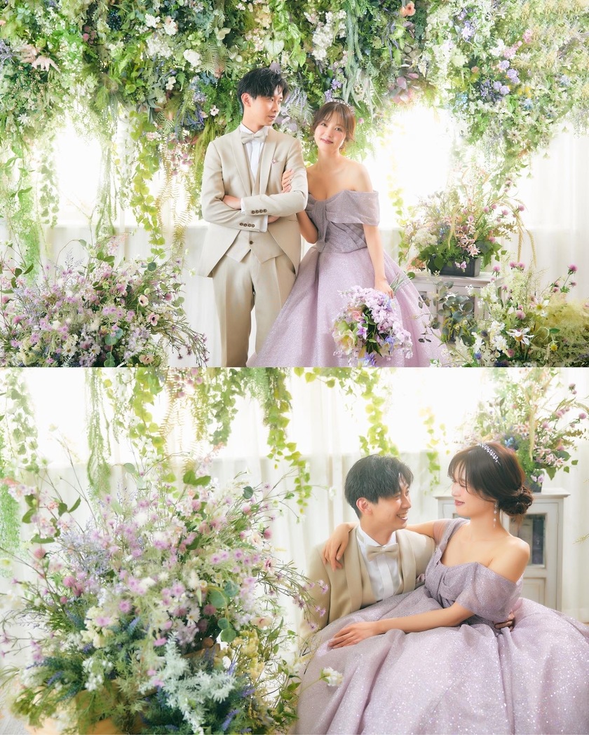 Collaboration plan with My Dressers 💄 Photo plan where you can wear a marry dress 【Daikanyama Little Martha】にて紹介している画像