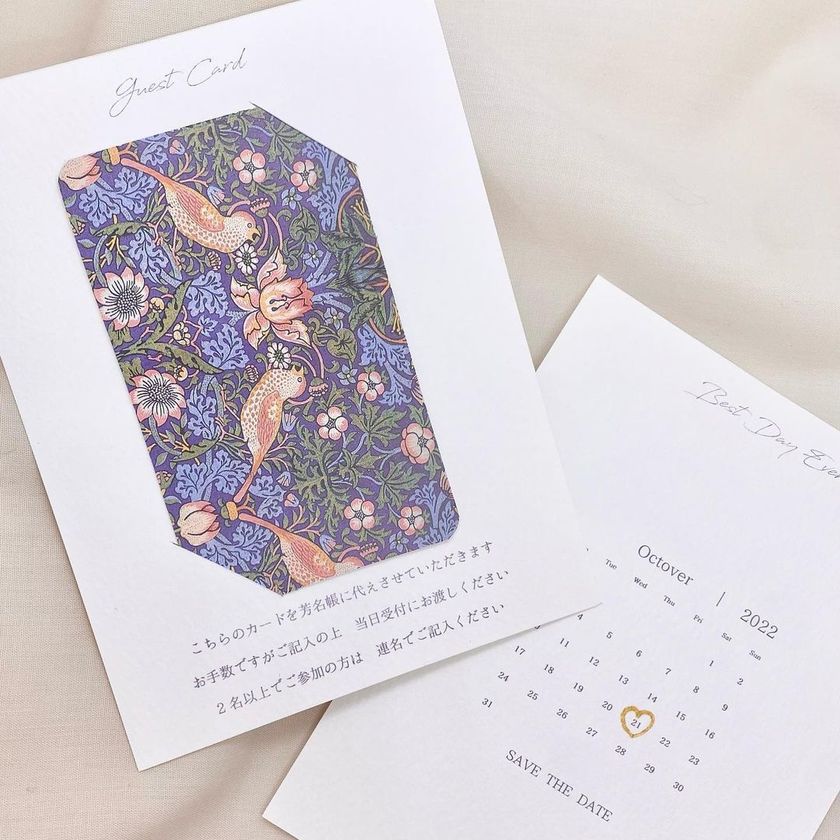 I can't believe this is handmade. A wonderful collection of "handmade invitations" that deserves admiration! 💌にて紹介している画像