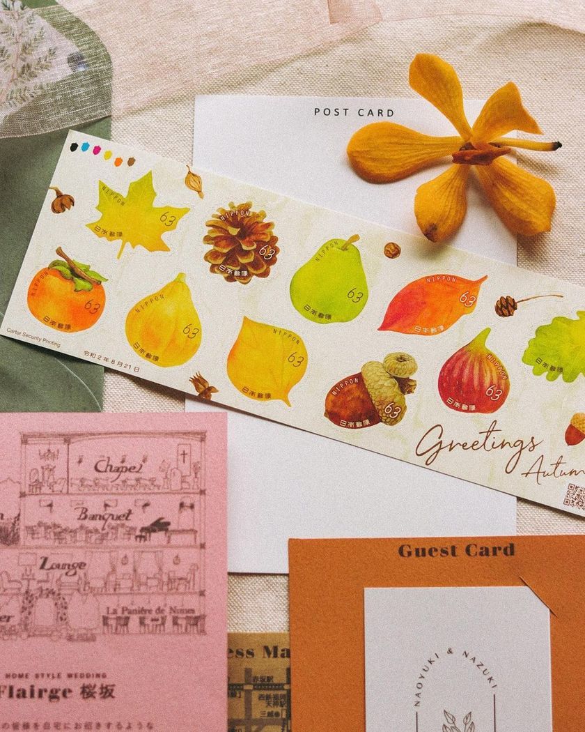 I can't believe this is handmade. A wonderful collection of "handmade invitations" that deserves admiration! 💌にて紹介している画像