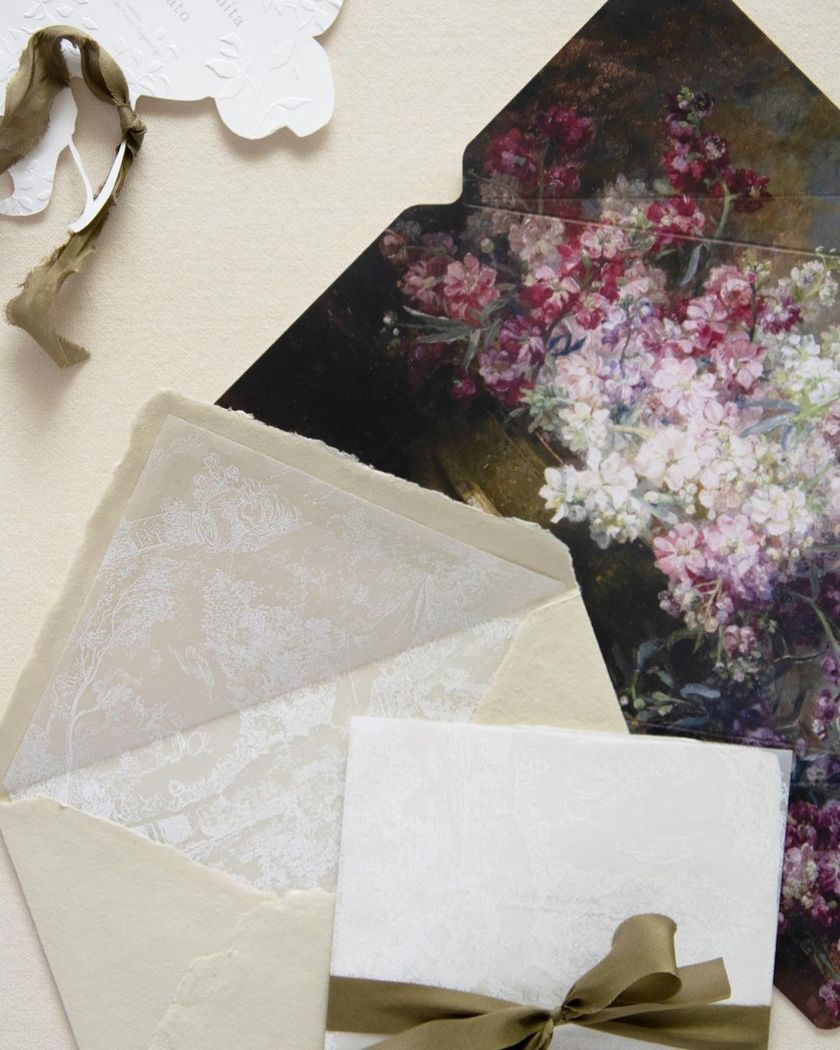 A wonderful creator from Japan has created a stylish wedding paper item brand called [tigron].にて紹介している画像