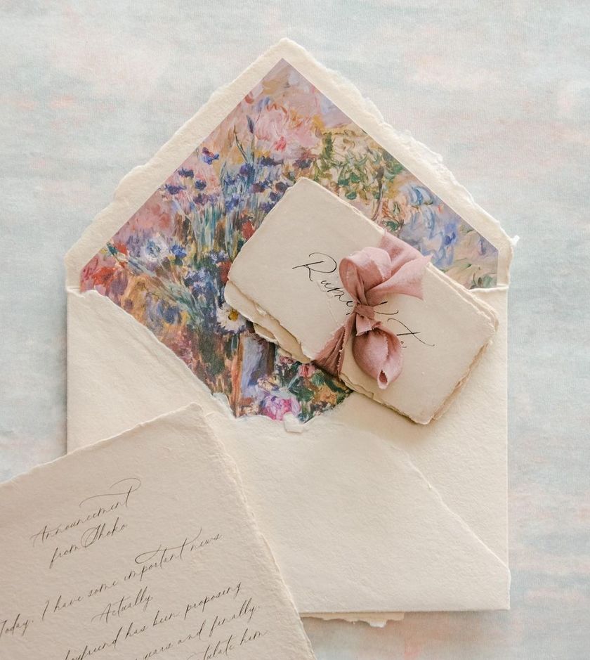 A wonderful creator from Japan has created a stylish wedding paper item brand called [tigron].にて紹介している画像