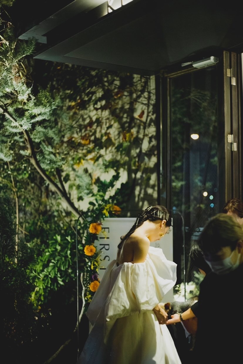 持ったり、巻いたり、丸めたり🌼色んな形になる「ガーランドブーケ」って知ってる？にて紹介している画像