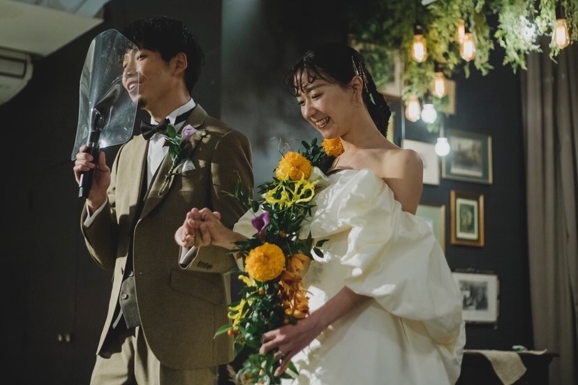 持ったり、巻いたり、丸めたり🌼色んな形になる「ガーランドブーケ」って知ってる？にて紹介している画像