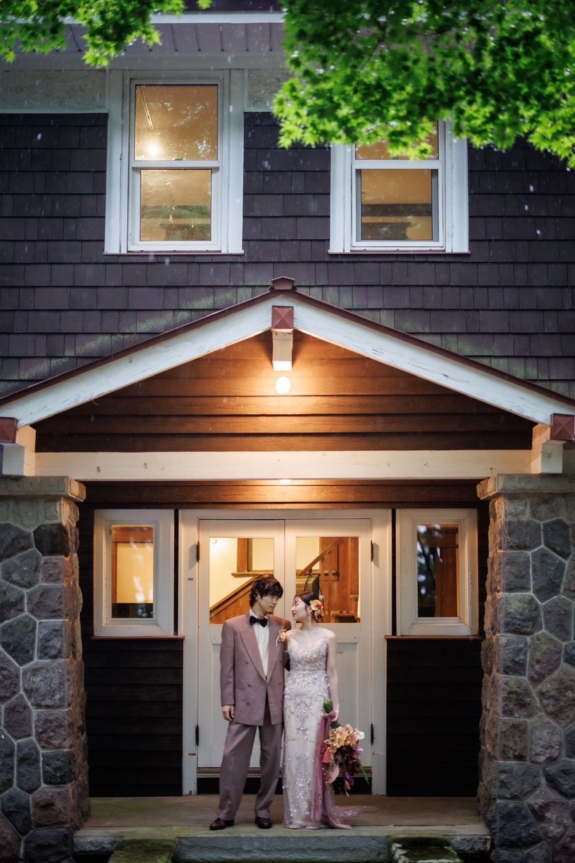 북가루이자와에서 자연 가득한 웨딩을🌳 100년 된 서양 저택이 자리한 '루오무의 숲'을 알고 있나요?にて紹介している画像