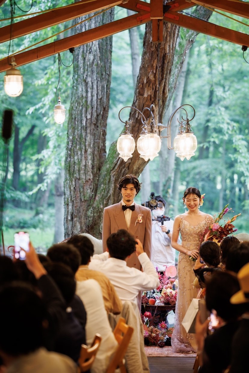 북가루이자와에서 자연 가득한 웨딩을🌳 100년 된 서양 저택이 자리한 '루오무의 숲'을 알고 있나요?にて紹介している画像