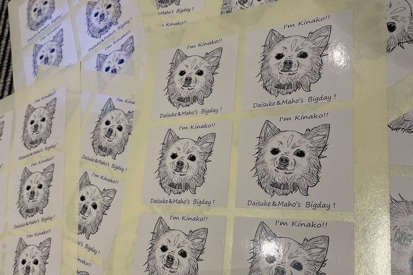 あの外国人の似顔絵が👱🏻‍♂️アンド ザ フリットをオリジナルパッケージに変えちゃうアイデア🍟にて紹介している画像