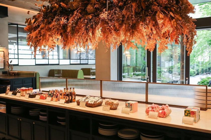 This is a revolution...! An idea for a "Favor Marche" where guests choose their own favors 🧺にて紹介している画像