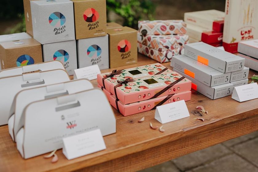 This is a revolution...! An idea for a "Favor Marche" where guests choose their own favors 🧺にて紹介している画像