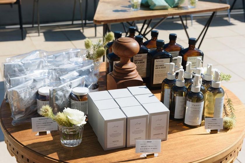 This is a revolution...! An idea for a "Favor Marche" where guests choose their own favors 🧺にて紹介している画像