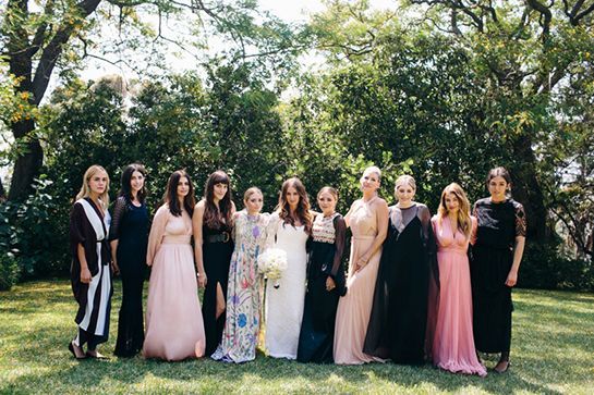 Olsen Sisters as Bridesmaids! The Beautiful Wedding of Popular Stylist Molly ♡にて紹介している画像