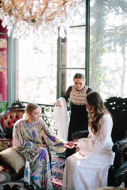 Olsen Sisters as Bridesmaids! The Beautiful Wedding of Popular Stylist Molly ♡にて紹介している画像