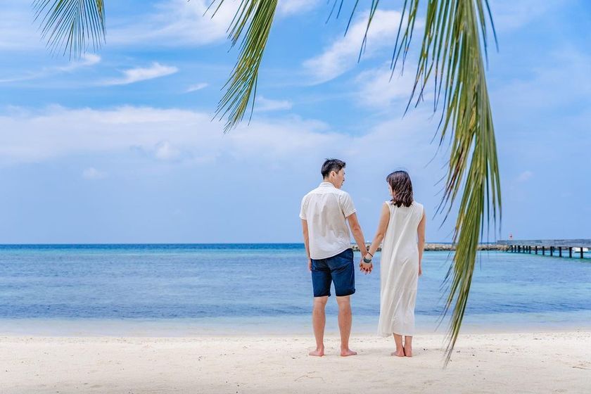 (Finally ♡) Recently, everyone has started going! A special feature on beautiful photos from overseas honeymoons ✈にて紹介している画像