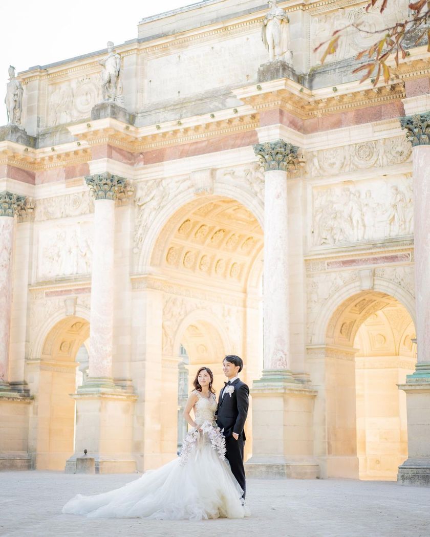 (Finally ♡) Recently, everyone has started going! A special feature on beautiful photos from overseas honeymoons ✈にて紹介している画像