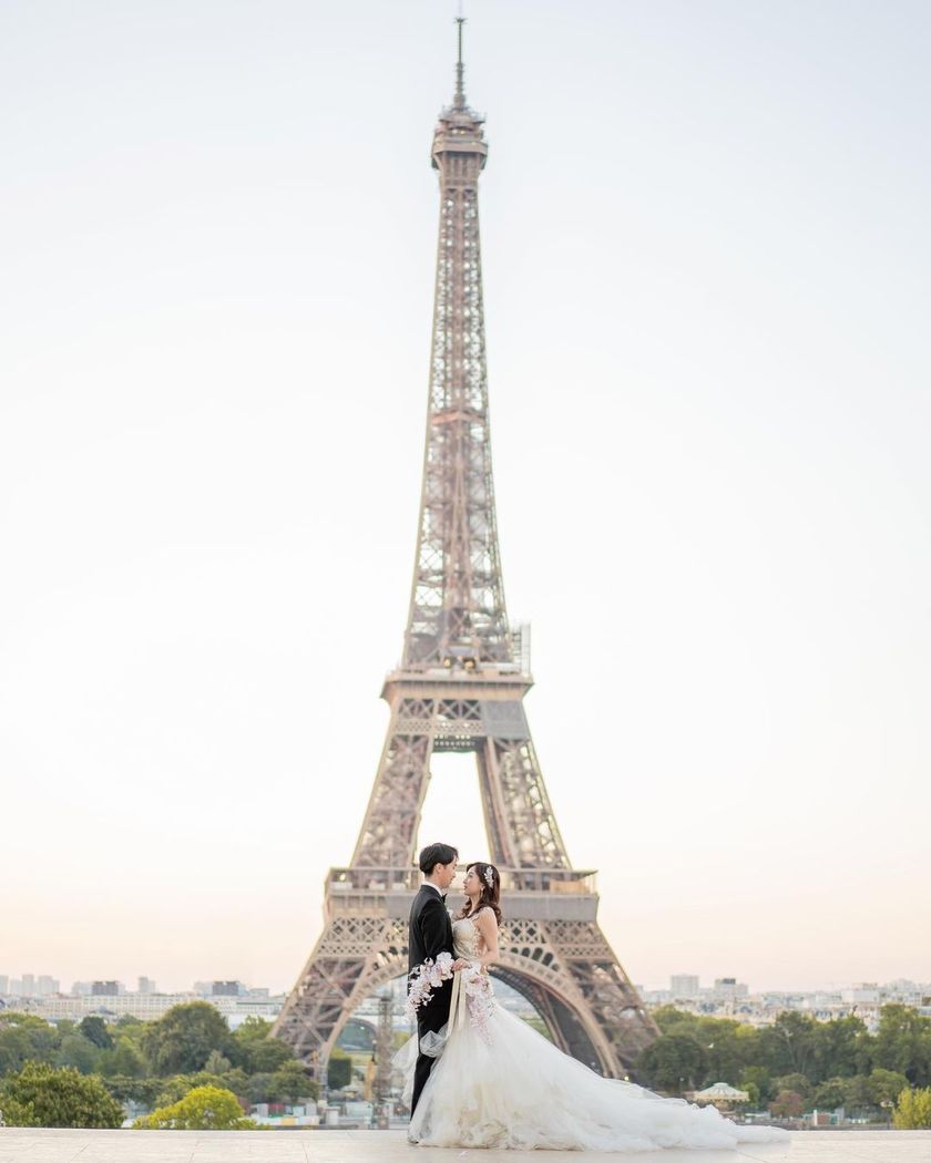 (Finally ♡) Recently, everyone has started going! A special feature on beautiful photos from overseas honeymoons ✈にて紹介している画像