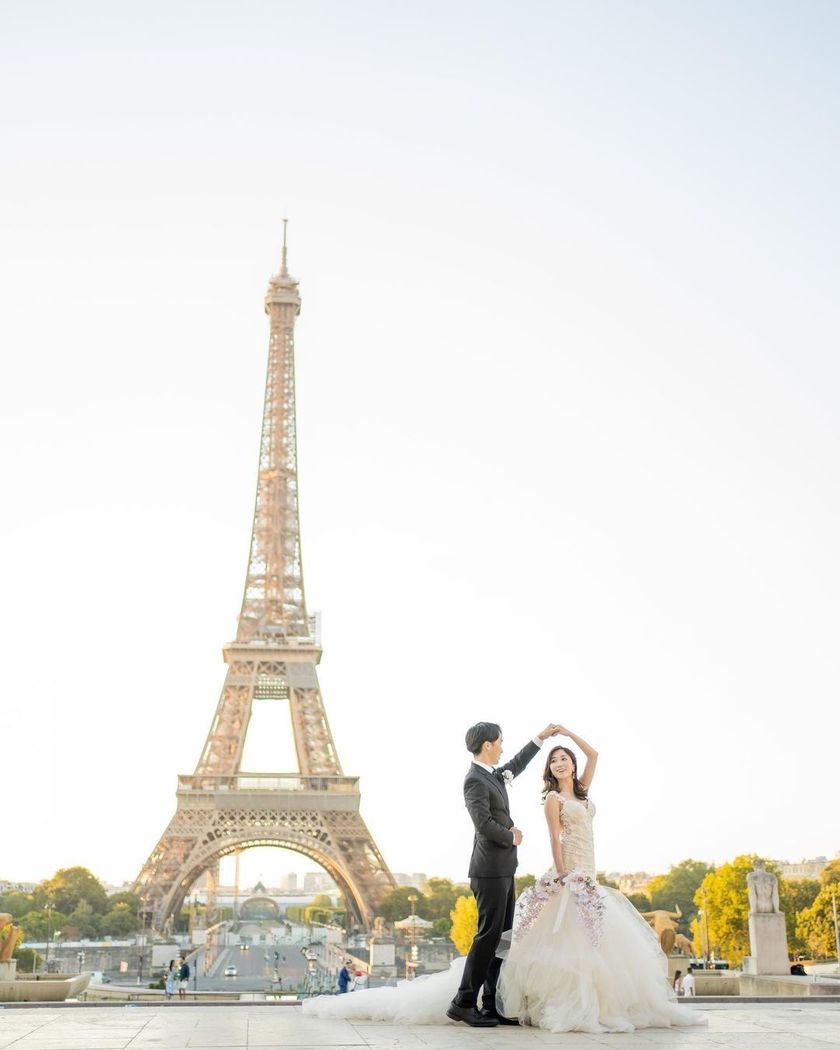 (Finally ♡) Recently, everyone has started going! A special feature on beautiful photos from overseas honeymoons ✈にて紹介している画像