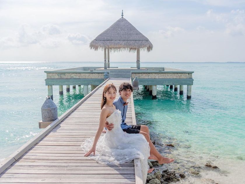(Finally ♡) Recently, everyone has started going! A special feature on beautiful photos from overseas honeymoons ✈にて紹介している画像