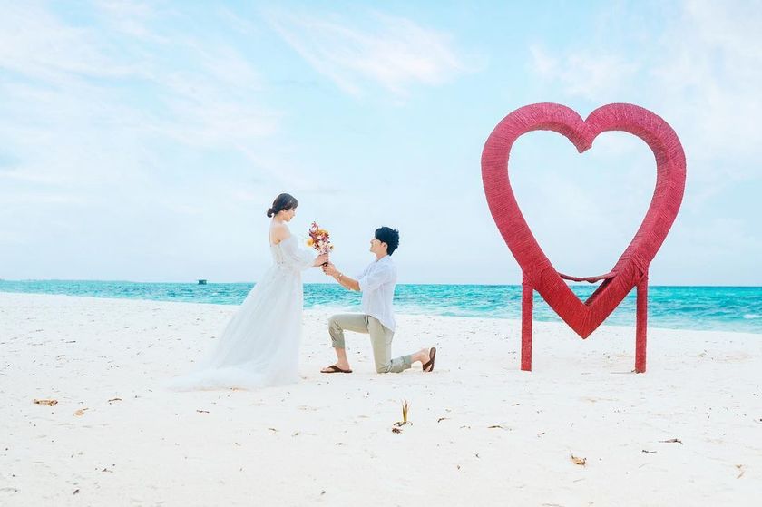 (Finally ♡) Recently, everyone has started going! A special feature on beautiful photos from overseas honeymoons ✈にて紹介している画像