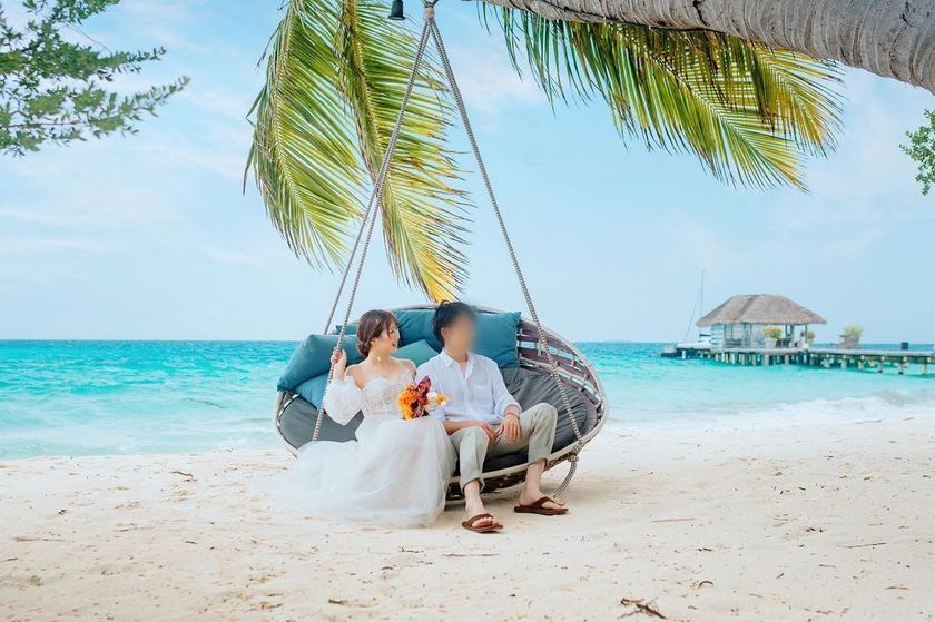 (Finally ♡) Recently, everyone has started going! A special feature on beautiful photos from overseas honeymoons ✈にて紹介している画像