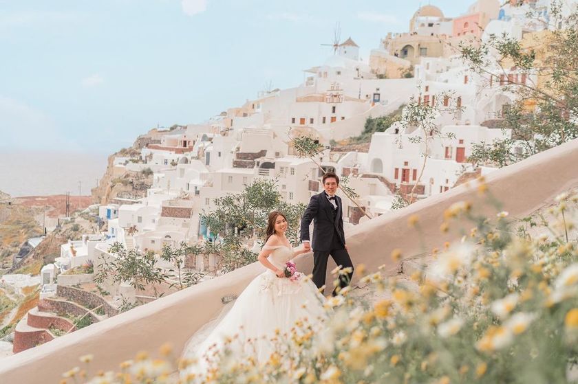 (Finally ♡) Recently, everyone has started going! A special feature on beautiful photos from overseas honeymoons ✈にて紹介している画像