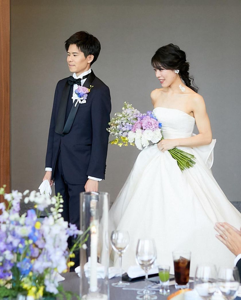 The most popular import brand right now! 6 dream dresses from ANTONIO RIVA.にて紹介している画像