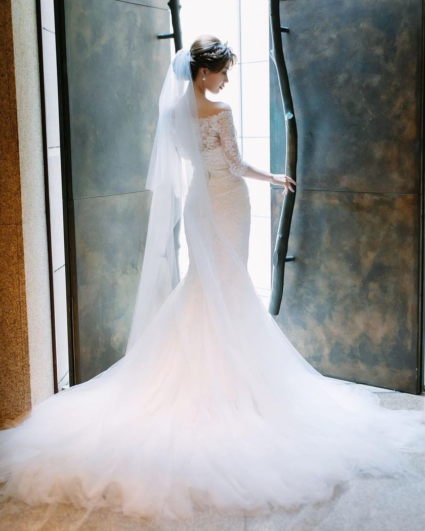 Loved by brides all over the world ♡ A compilation of popular dresses from the Spanish dress brand [PRONOVIAS]にて紹介している画像