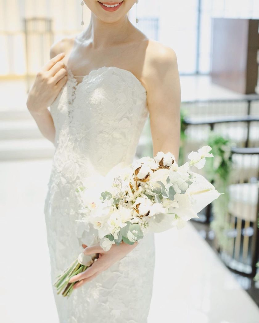 Loved by brides all over the world ♡ A compilation of popular dresses from the Spanish dress brand [PRONOVIAS]にて紹介している画像