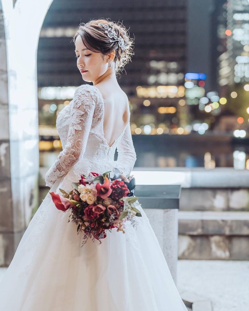 Loved by brides all over the world ♡ A compilation of popular dresses from the Spanish dress brand [PRONOVIAS]にて紹介している画像